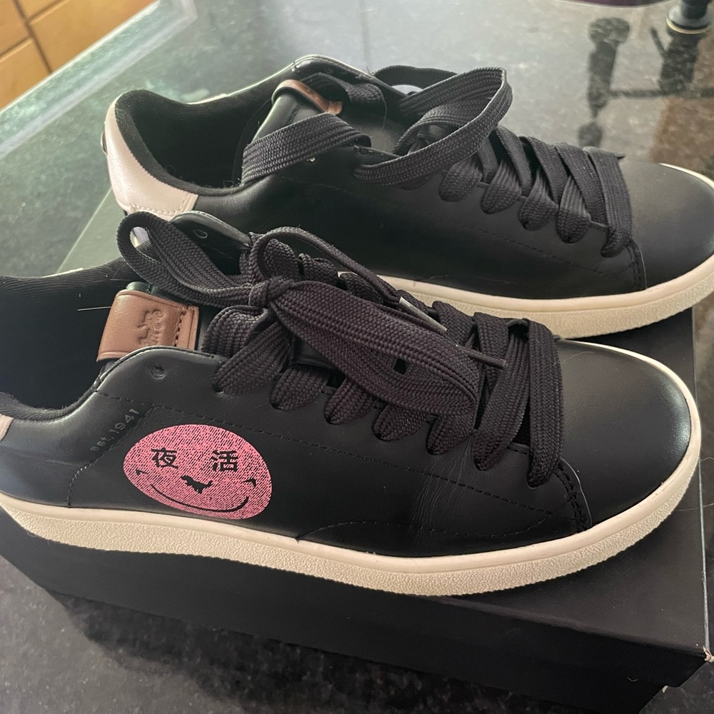 Coach leather sneakers With Rexy By Yeti Out - Picture 5 of 10